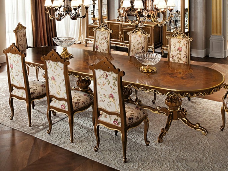 Mesas comedor ideas de madera elegancia y estabilidad Sillas de comedor de madera