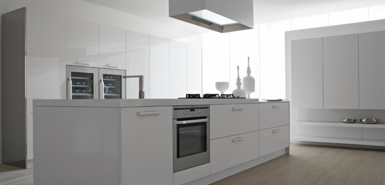 Diseño cocinas blancas y modernidad en 50 ideas.