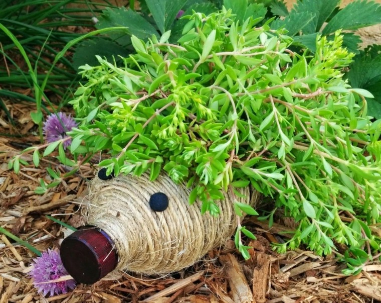 Reciclaje creativo, 50 ideas geniales para un patio diferente. Jardín creativo Decoración