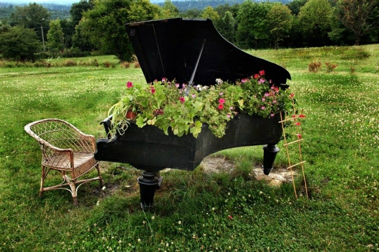 Reciclaje creativo, 50 ideas geniales para un patio diferente.