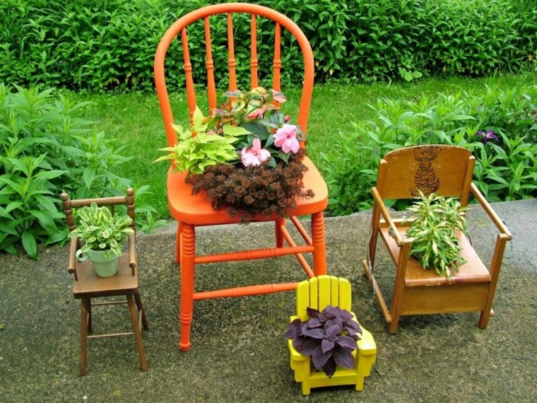 Reciclaje creativo, 50 ideas geniales para un patio diferente.