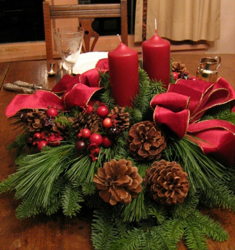 Decoracion rustica navideña veinticinco ideas geniales