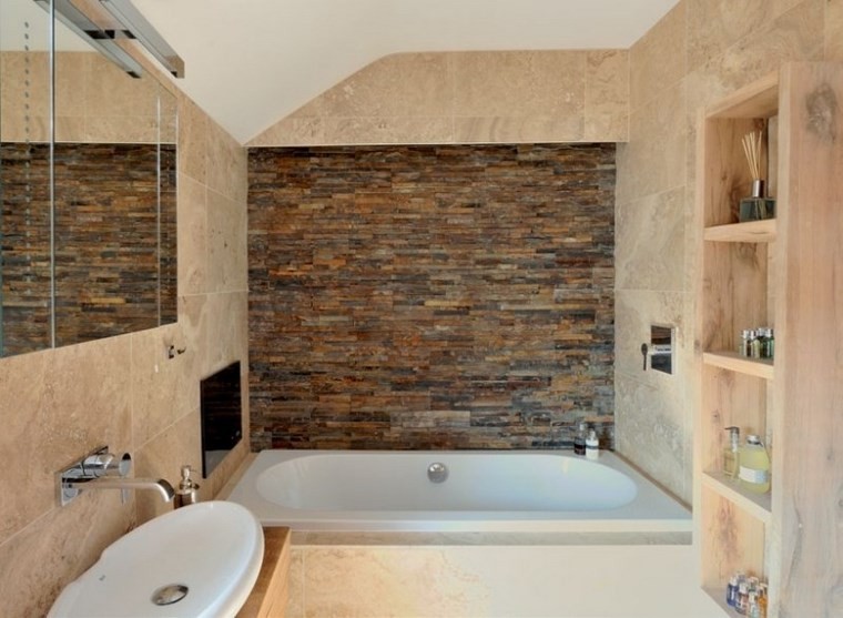 Azulejo para baño rustico ~ dikidu.com Azulejos para baño