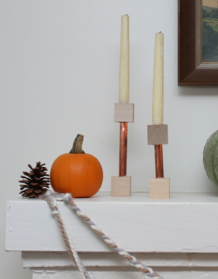 Portavelas hechos a mano: 25 ideas originales Candelabros Herreria Ideas De