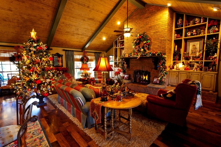 Navidad creatividad y estilo, 50 ideas para decorar tu hogar. Creativo cabaña Interiores