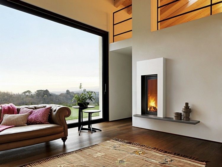 Chimeneas modernas ideas que no pasarán inadvertidas.