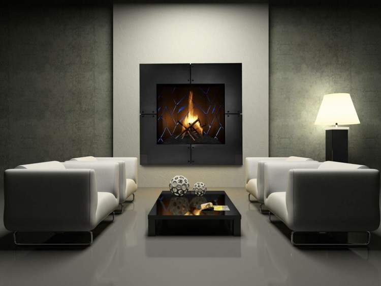 Chimeneas modernas ideas que no pasarán inadvertidas.
