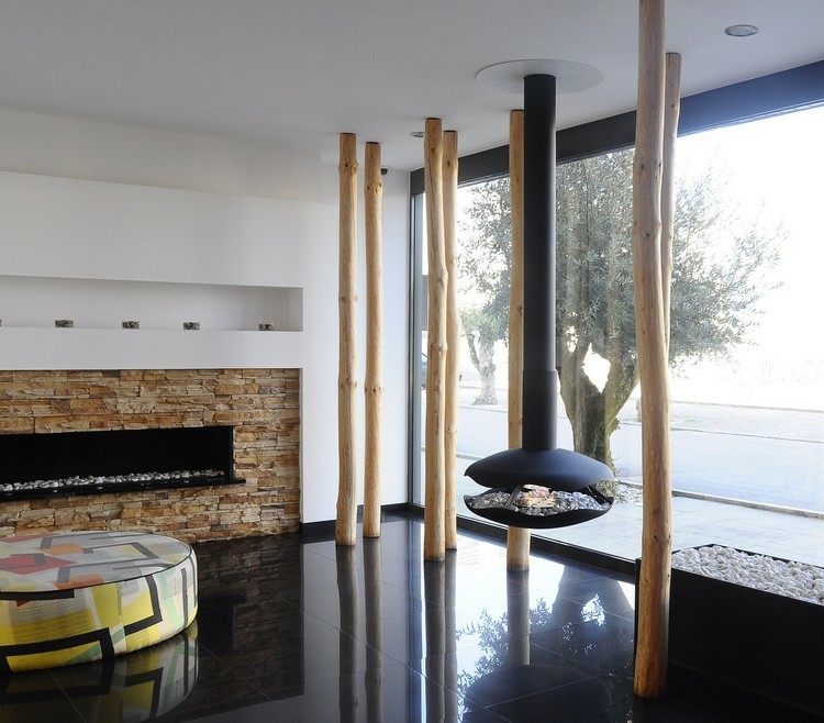 Chimeneas modernas ideas que no pasarán inadvertidas.
