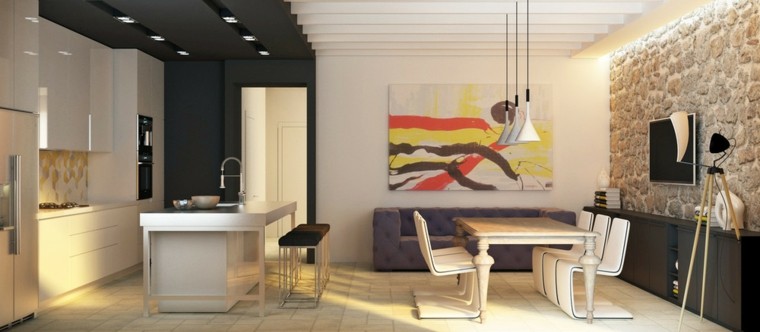 Cocina moderna, ideas increÃbles para cocinas de ensueño. Creativo mueble cocina de Moderna