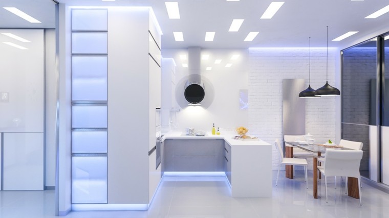 Cocina moderna, ideas increÃbles para cocinas de ensueño. Creativo mueble cocina de Moderna