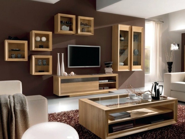 Muebles modernos para salas de estar - diseños con estilo