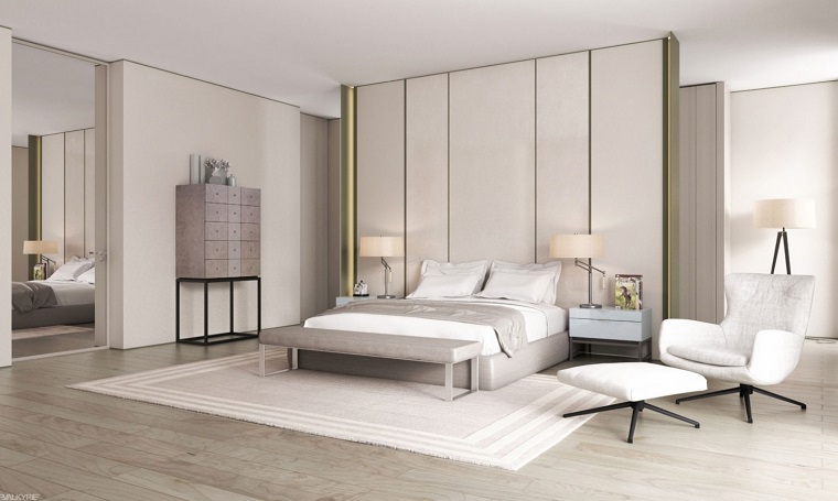 Espacio dormitorios de matrimonio amplios y luminosos Colores para dormitorios matrimoniales