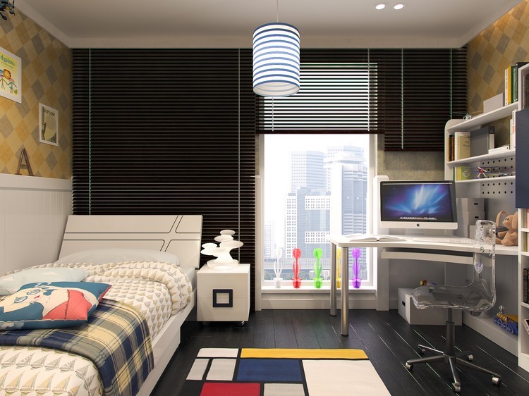 Habitaciones juveniles muebles para espacios pequeños