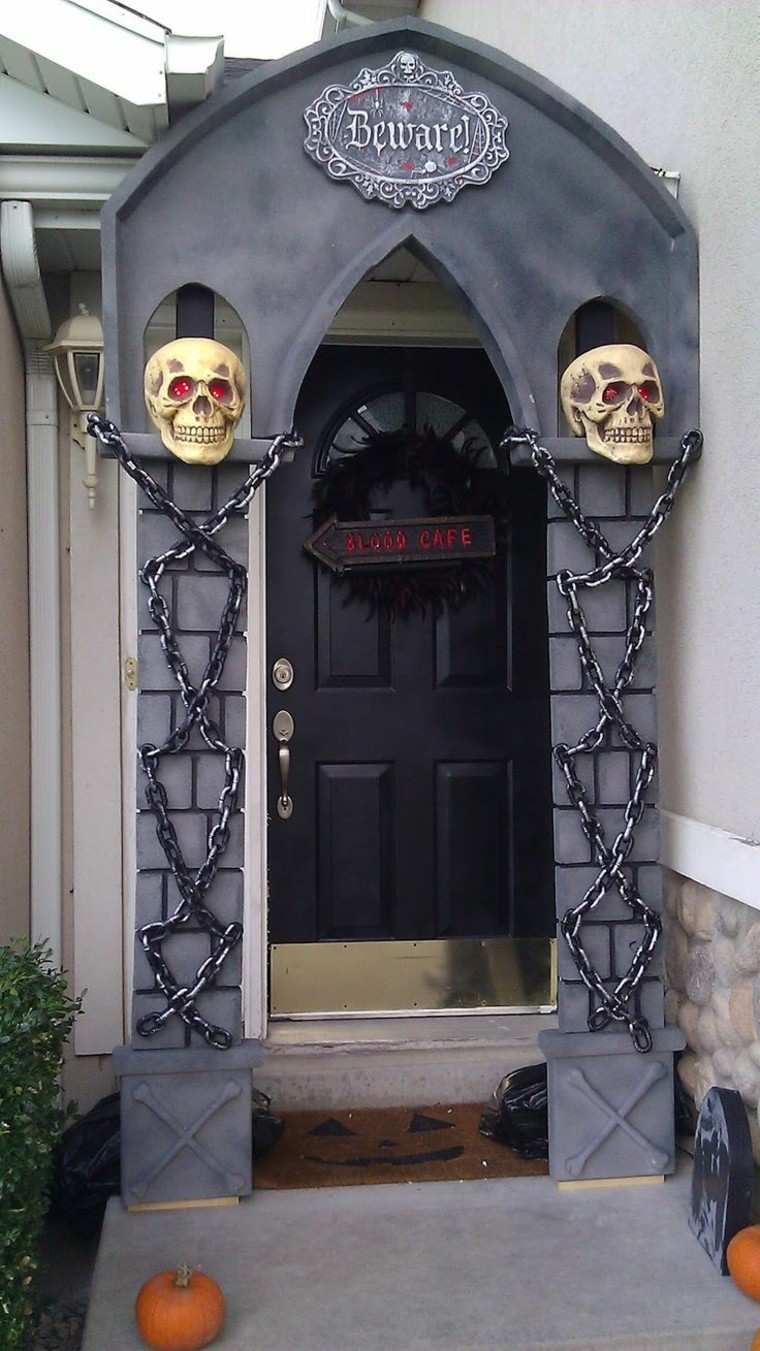 Imagenes de Halloween: 35 ideas para decorar la puerta