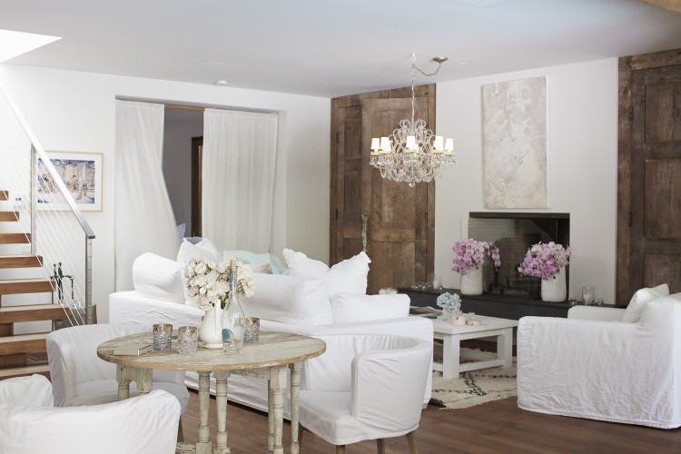 Muebles de salón estilo shabby chic y vintage muy bonitos Muebles vintage elegantes