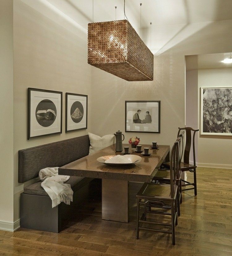 Muebles de comedor de colores oscuros 50 ideas Comedores muebles