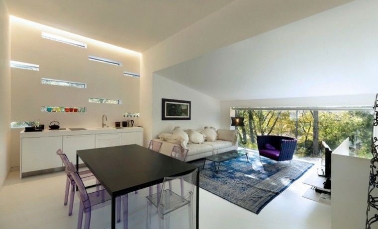 Salon comedor pequeño: 25 ideas que te impresionaran Cocina comedor decoracion moderna