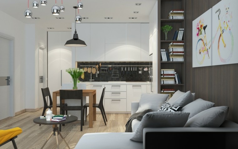 Salon comedor pequeño: 25 ideas que te impresionaran