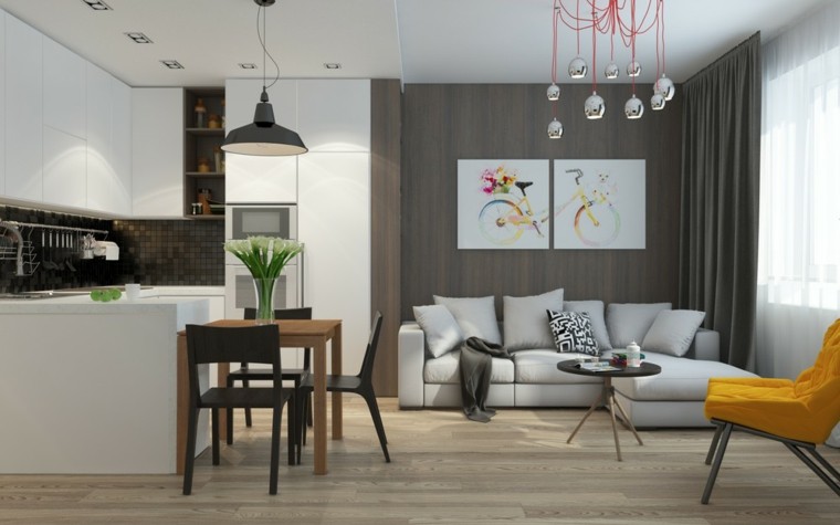 Salon comedor pequeño: 25 ideas que te impresionaran