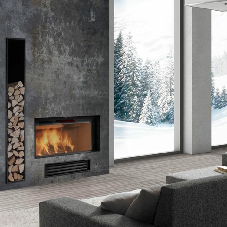 Chimeneas modernas ideas que no pasarán inadvertidas.