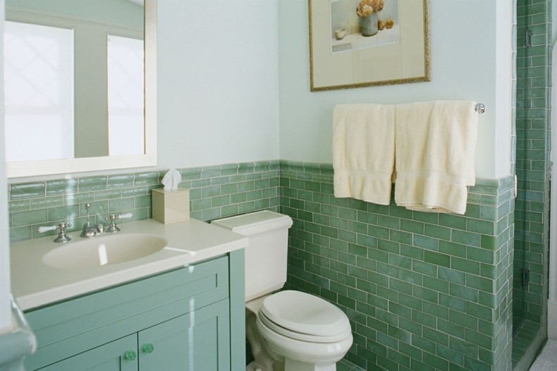 Baños de color las tonalidades que más se llevan