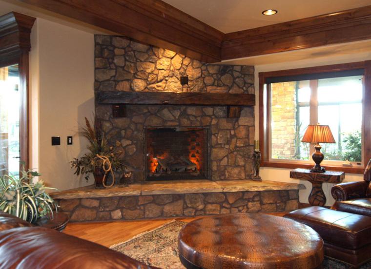 Chimeneas rusticas modernizadas 38 modelos geniales