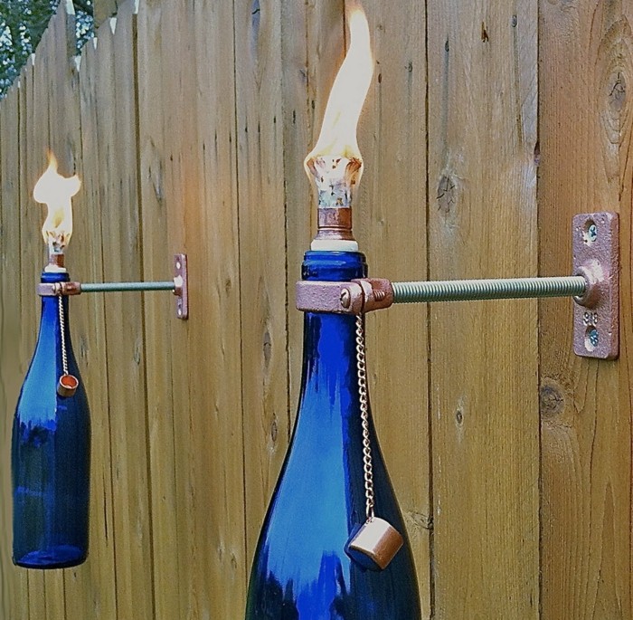 Adornos jardin e ideas originales en 100 imágenes Candelabros Herreria Ideas De