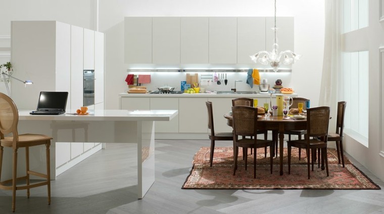 Cocinas modernas completamente equipadas