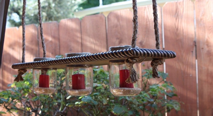 Adornos jardin e ideas originales en 100 imágenes Candelabros Herreria Ideas De