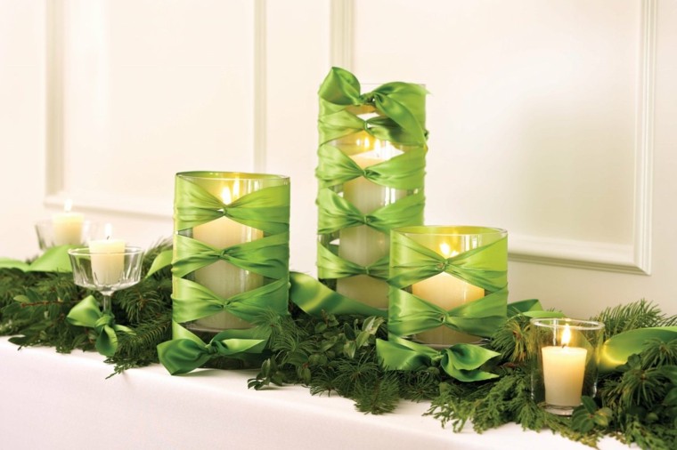 Centros de navidad con velas 50 ideas geniales