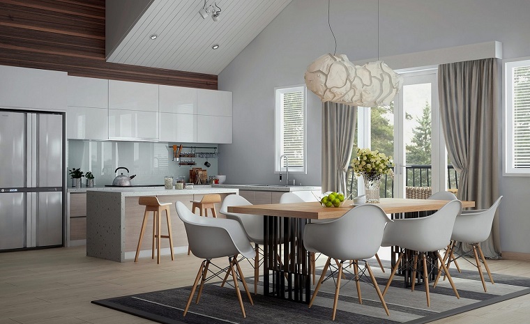Decoracion interiores: 37 ideas de comedores modernos