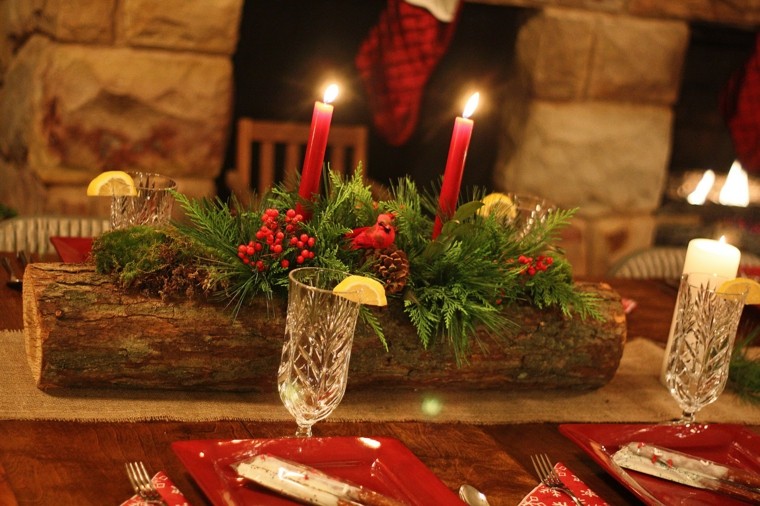 Centros de navidad con velas 50 ideas geniales