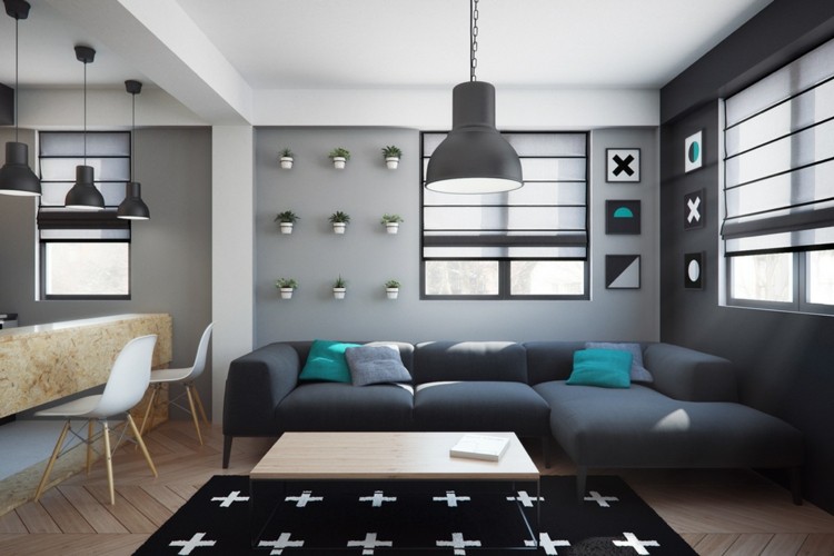 Pisos pequeños, garantizando un diseño confortable y fresco.