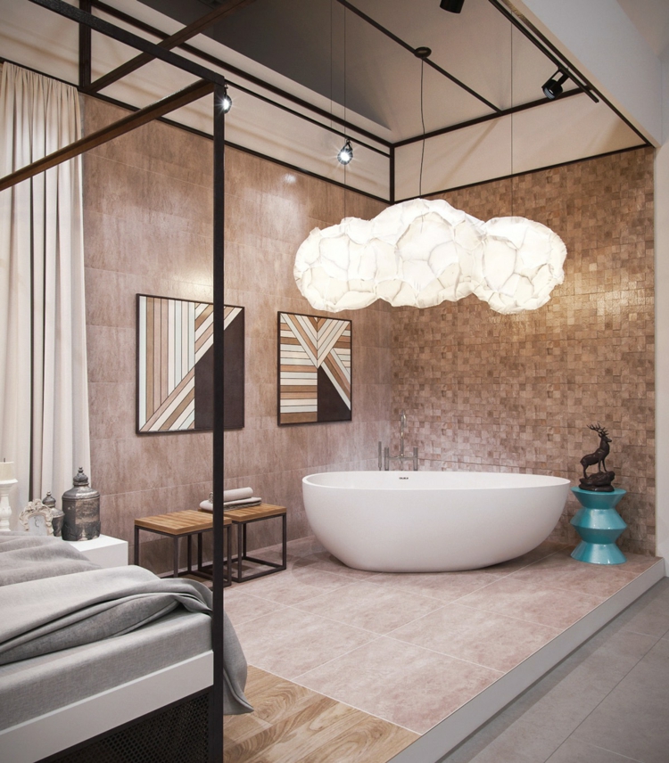 Bañeras exentas, la solución ideal para baños funcionales.