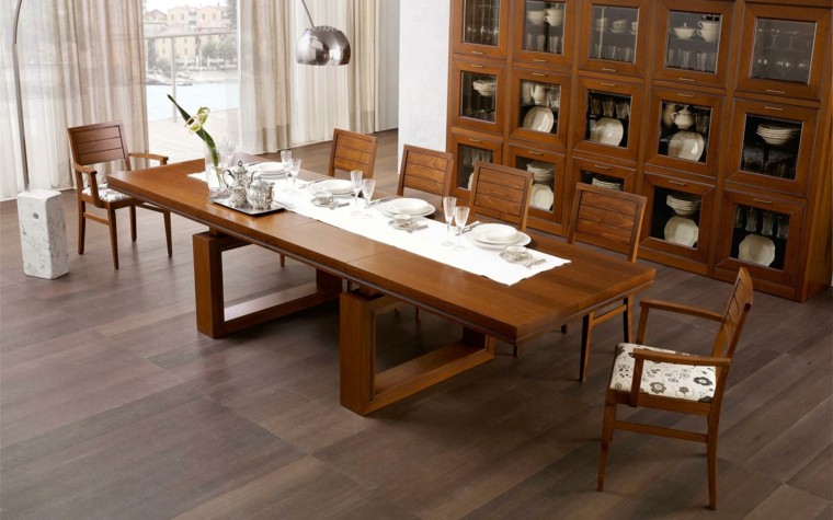 Comedores de diseño inspirador elegante y moderno Sillas de madera para comedor clasicas