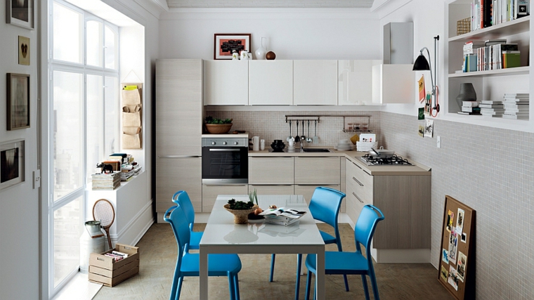 Decoracion cocinas chicas en 50 ideas increÃbles.