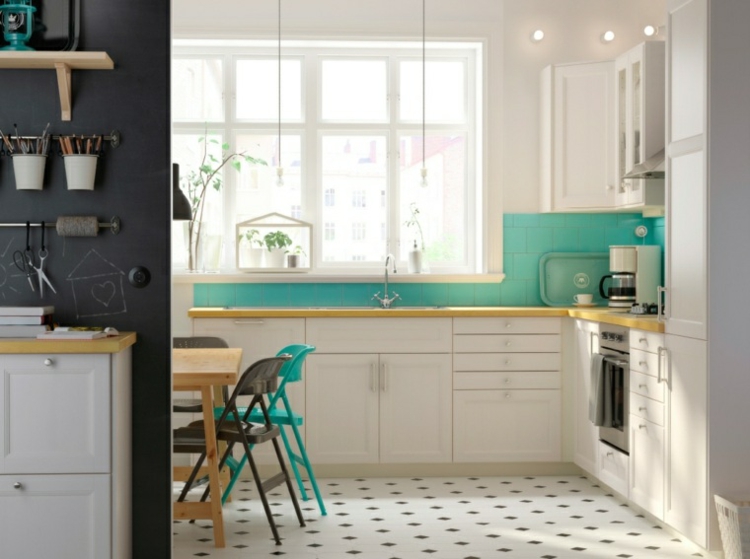 Decoracion de cocinas pequeñas 53 ideas interesantes