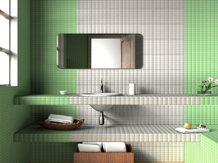 Gresite baños revestimientos que crean ambientes