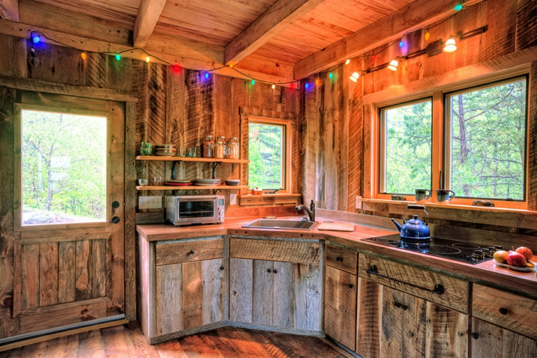 Decoración de cocinas rústicas 50 ideas originales Rusticas cabaña decoración