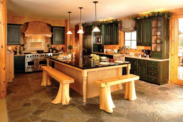 Decoración de cocinas rústicas 50 ideas originales