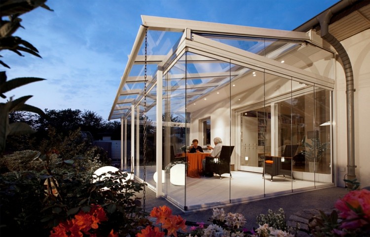 Cerrar terrazas ideas para acristalar balcones a la moda Decoración Cristal Balcón