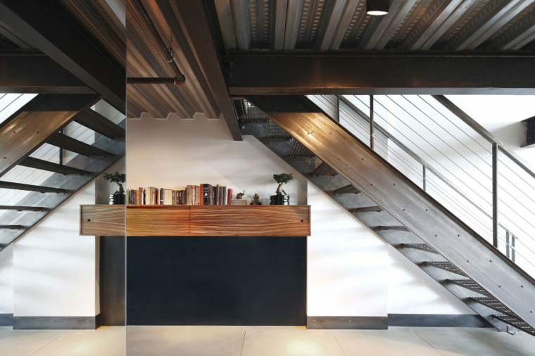 Muebles para loft: 3 lofts de diseño que paran el aliento Escalera diseño Mueble
