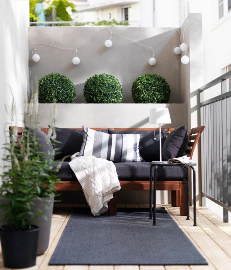 Belleza pura para el balcón en 50 ideas de muebles. Balcón Ideas Hierro