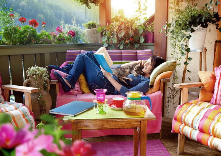 Belleza pura para el balcón en 50 ideas de muebles. Balcón Ideas Hierro