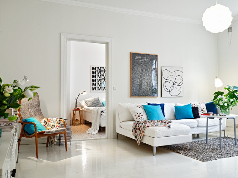 Decoracion escandinava espacios aplios y luminosos