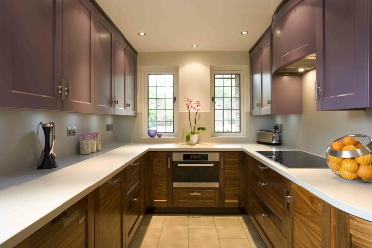 Cocinas en u, excelentes creaciones estéticas y funcionales. Cocina diseño Funcionales de mueble