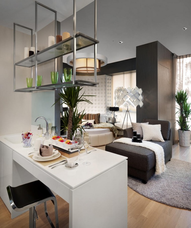 Decoracion apartamentos pequeños cincuenta ideas