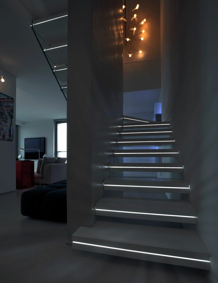 Escaleras de interior modernas 50 diseños que marcan tendencia