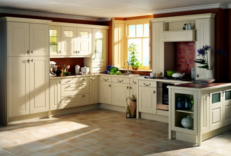 Decoración de cocinas antiguas 38 ideas geniales