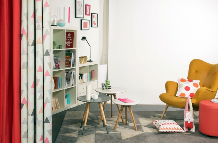 Decoracion cortinas salon los 50 diseños más modernos